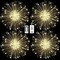 4 Pack Firework Lights Led Copper Wire Starburst String Lights 8 Modes Battery Operated Fairy Lights with Remote,Wedding Christmas Decorative Hanging Lights for Party Patio Garden Decoration